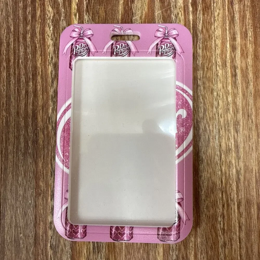 Dr Pepper Girly Badge ID Holder